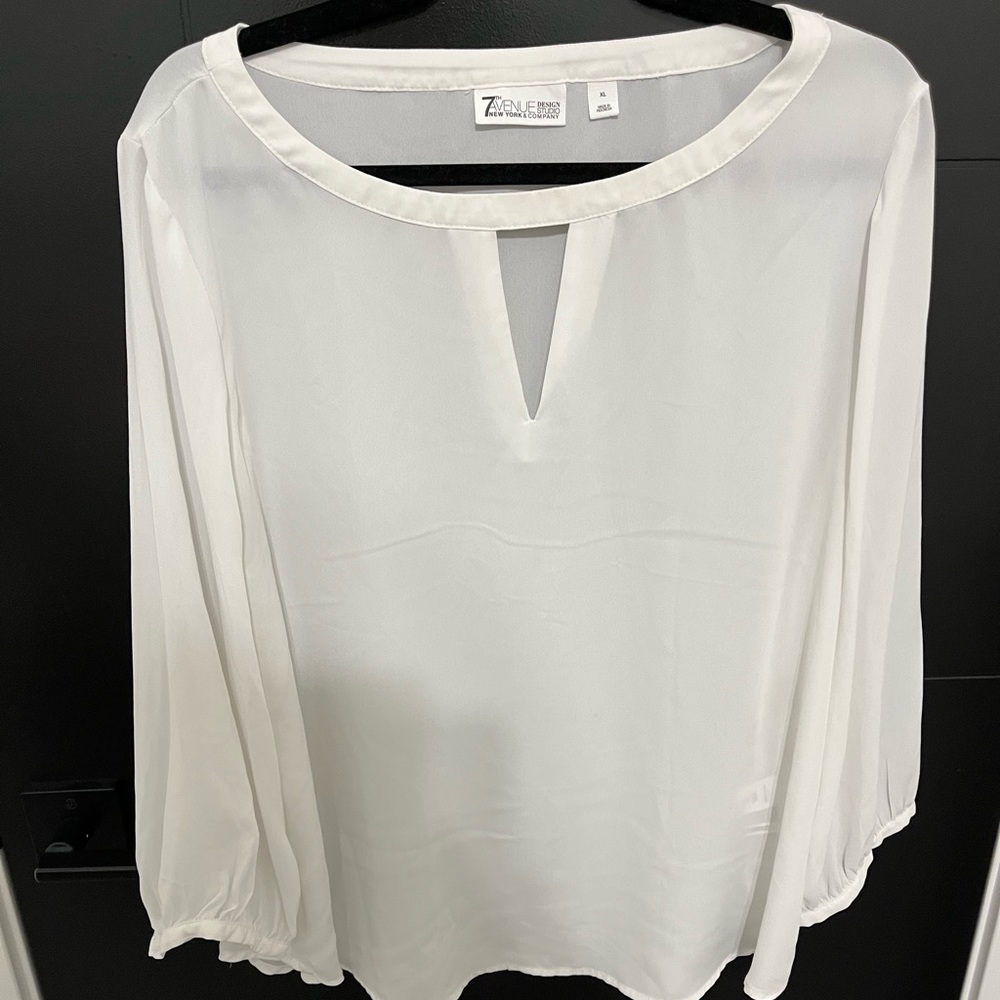 Sheer blouse